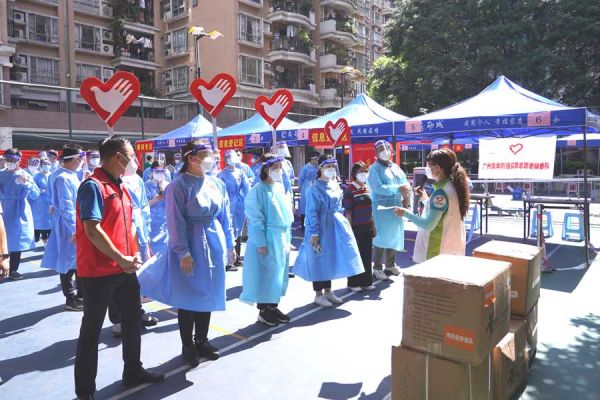 团市委机关党员团员青年志愿者参与荔湾区战疫志愿服务岗前培训