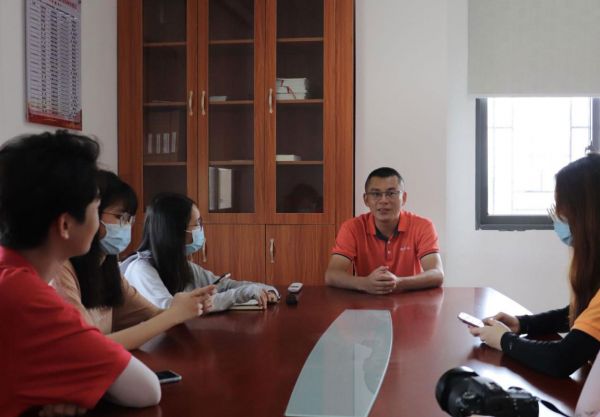 林豪江接受采访