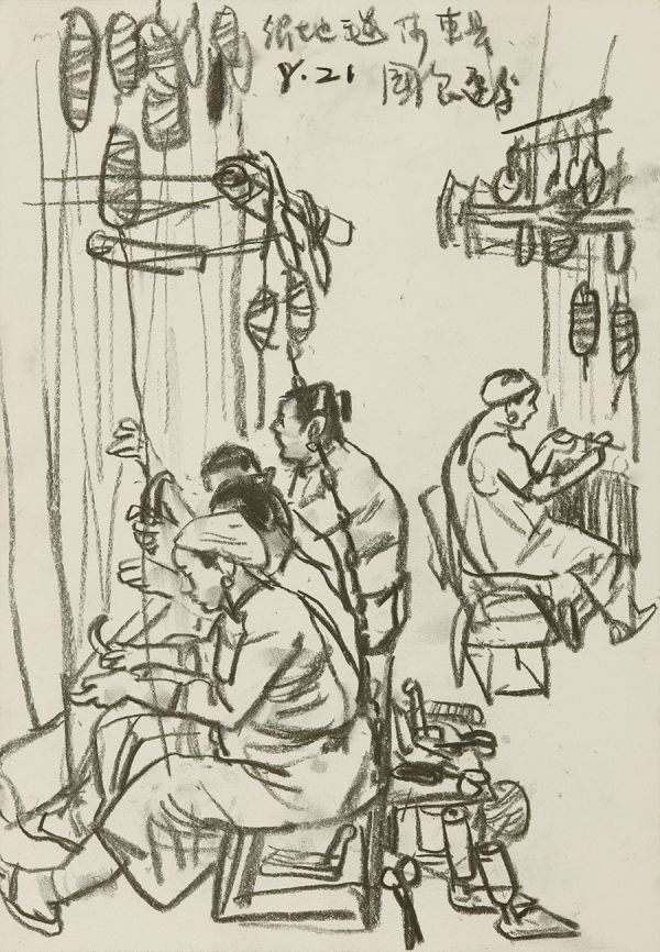 史国良速写作品