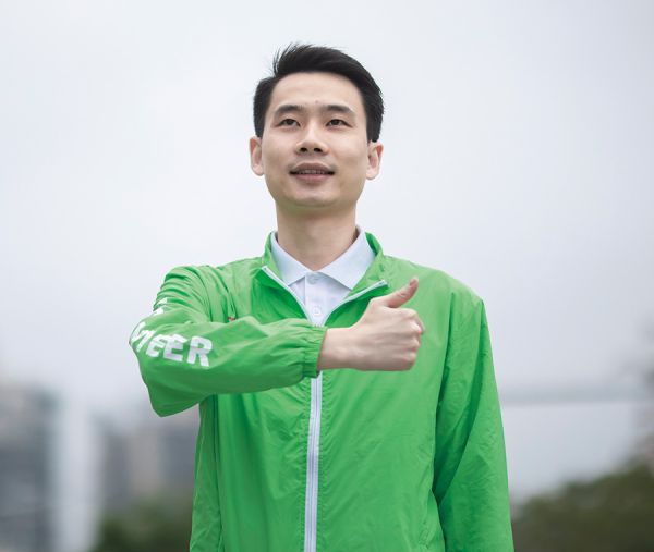 越秀区青创力志愿服务中心理事长 翁浩洁